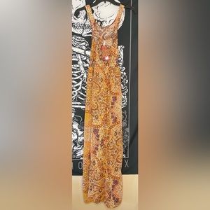 Bohemian style maxi dress